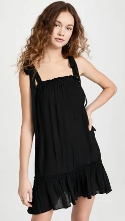 Coupon ???? Playa Lucila Babydoll Mini ???? Dress Black ????