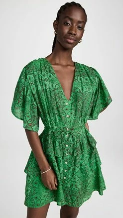 Top 10 ???? Ro's Garden Green Dulce ???? Dress Greendulce ????