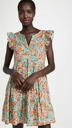 Cheapest ???? Roller Rabbit Rodez Pippa ???? Dress Orange ????