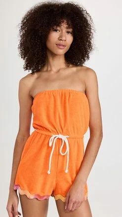 Buy ???? SUNDRESS Anoushka Romper Terry Orange ????