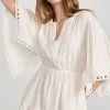Best Sale ???? Sea Solid Scallop Swim Cover Up White ????