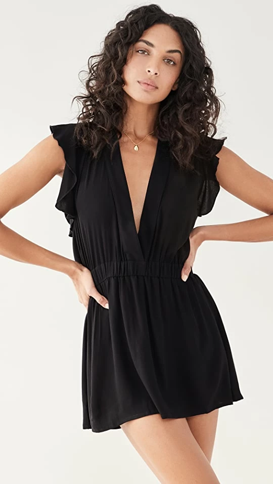 Top 10 ???? Solido Ruffle Cover Up Midnight ???? 1 Top 10 ???? Solido Ruffle Cover Up Midnight ????