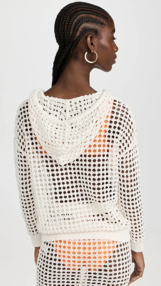 New ???? Solid & Striped The Baja Hoodie Marshmallow ???? 2 New ???? Solid & Striped The Baja Hoodie Marshmallow ???? - Image 2