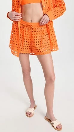 Hot Sale ???? Solid & Striped The Charlie Shorts Marmalade ????