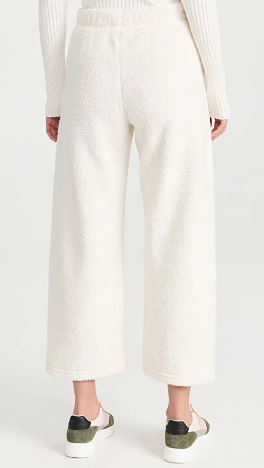 Best Pirce ⭐ Stateside Sherpa Palazzo Pants Cream ???? 2 Best Pirce ⭐ Stateside Sherpa Palazzo Pants Cream ???? - Image 2