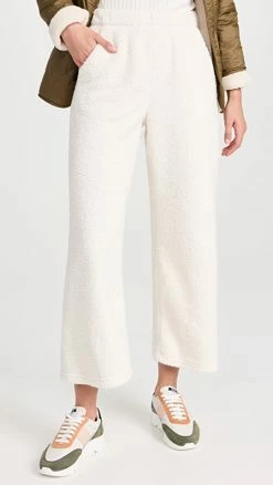 Best Pirce ⭐ Stateside Sherpa Palazzo Pants Cream ????