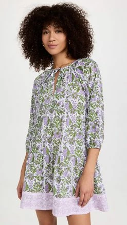 Flash Sale ???? SZ Blockprints Priya ???? Dress In Violet & Citron ????