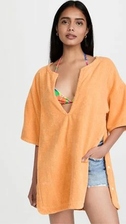 Hot Sale ⌛ TERRY Lestate Poncho Mandarin ????