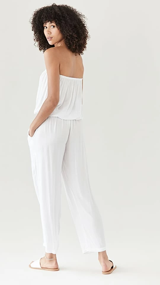 Best Sale ⭐ TIARE HAWAII Jenny Jumpsuit White ✔️ 2 Best Sale ⭐ TIARE HAWAII Jenny Jumpsuit White ✔️ - Image 2