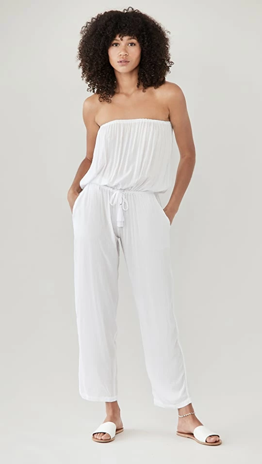 Best Sale ⭐ TIARE HAWAII Jenny Jumpsuit White ✔️ 1 Best Sale ⭐ TIARE HAWAII Jenny Jumpsuit White ✔️