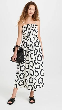 Best Pirce ???? Tory Burch Ruffle Top ???? Dress The Flower French Cream ????