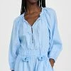 Deals ???? Tanya Taylor Vanna Romper Horizon Blue ????