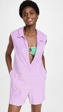 Best reviews of ???? Year Of Ours Weekend Terry Romper Violet ????