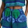 Promo ???? Zimmermann Tiggy Terry Shorts Blue/Green ????